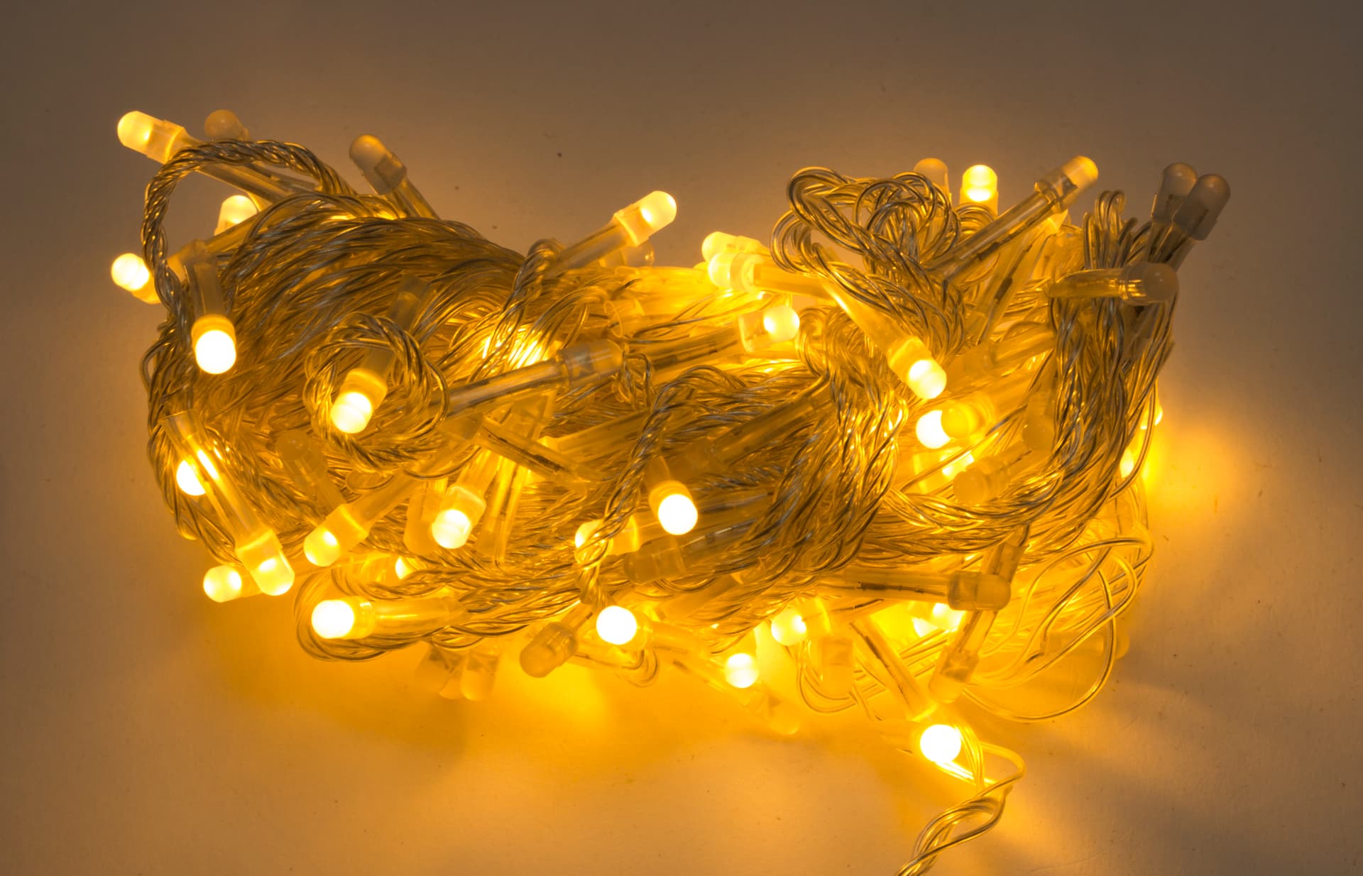 Гирлянда электрическая String 200 LED неон белый, прозрачный провод L-13,5 м (100) K-21/1120-07