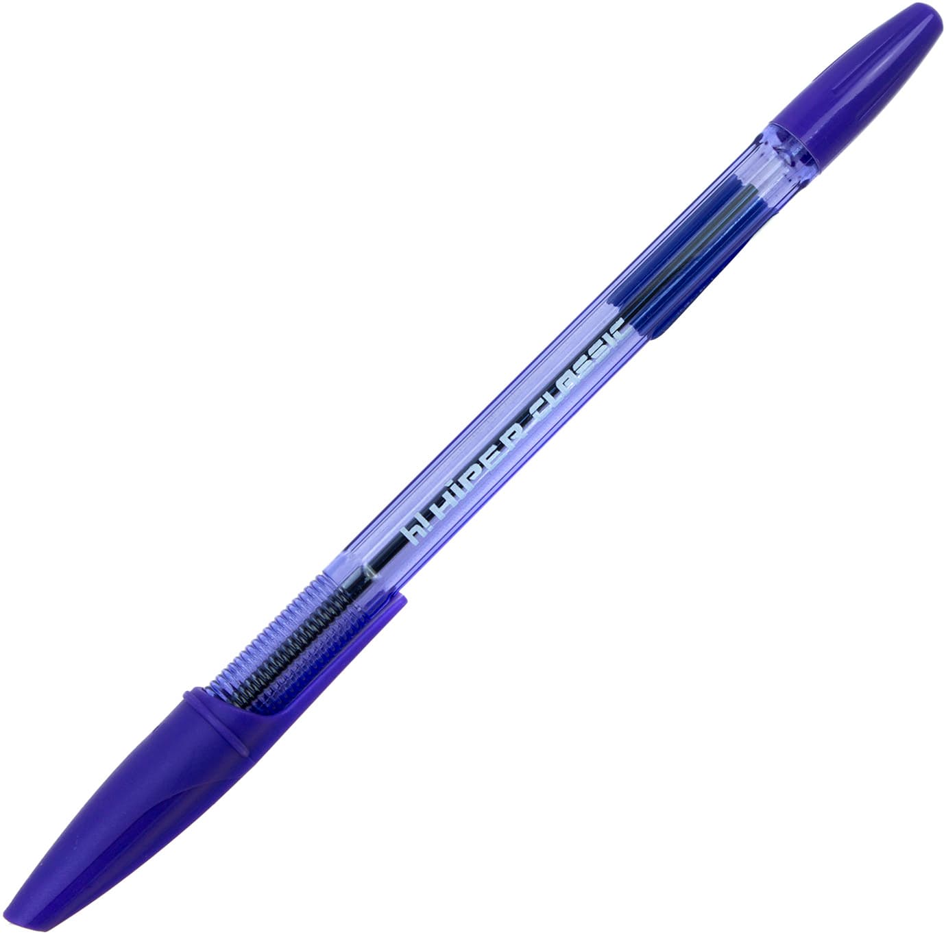 Ручка масляная Hiper Сlassic 1 мм фиолетовая (50) (1000) (4000) HO-1147