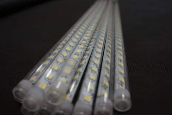 Гирлянда-сосулька электрическая LED Stick white прозрачный силиконовый провод L-50 см 8 шт 2866