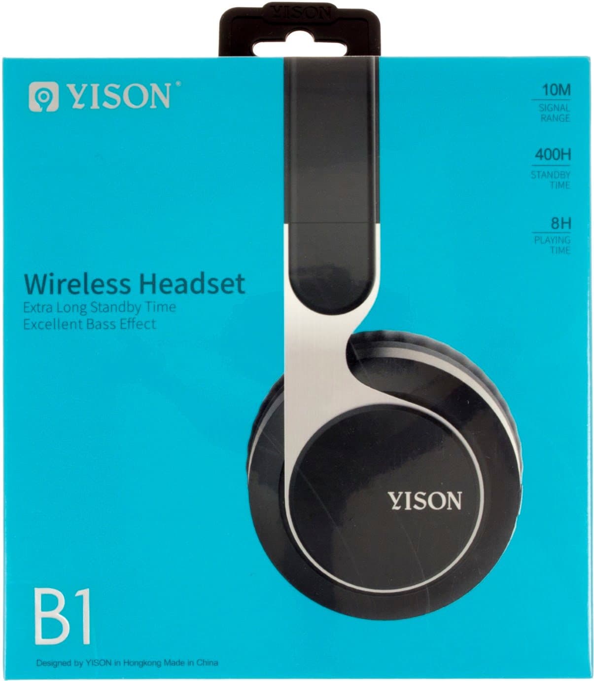Навушники Yison B1 black+мікрофон