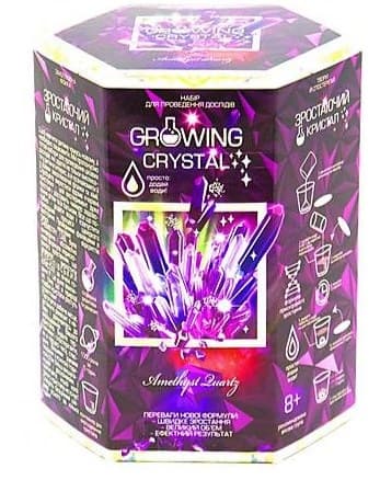 Набір для дослідів Growing crystal DankoToys (8) GRK-01-01U,02U-03U