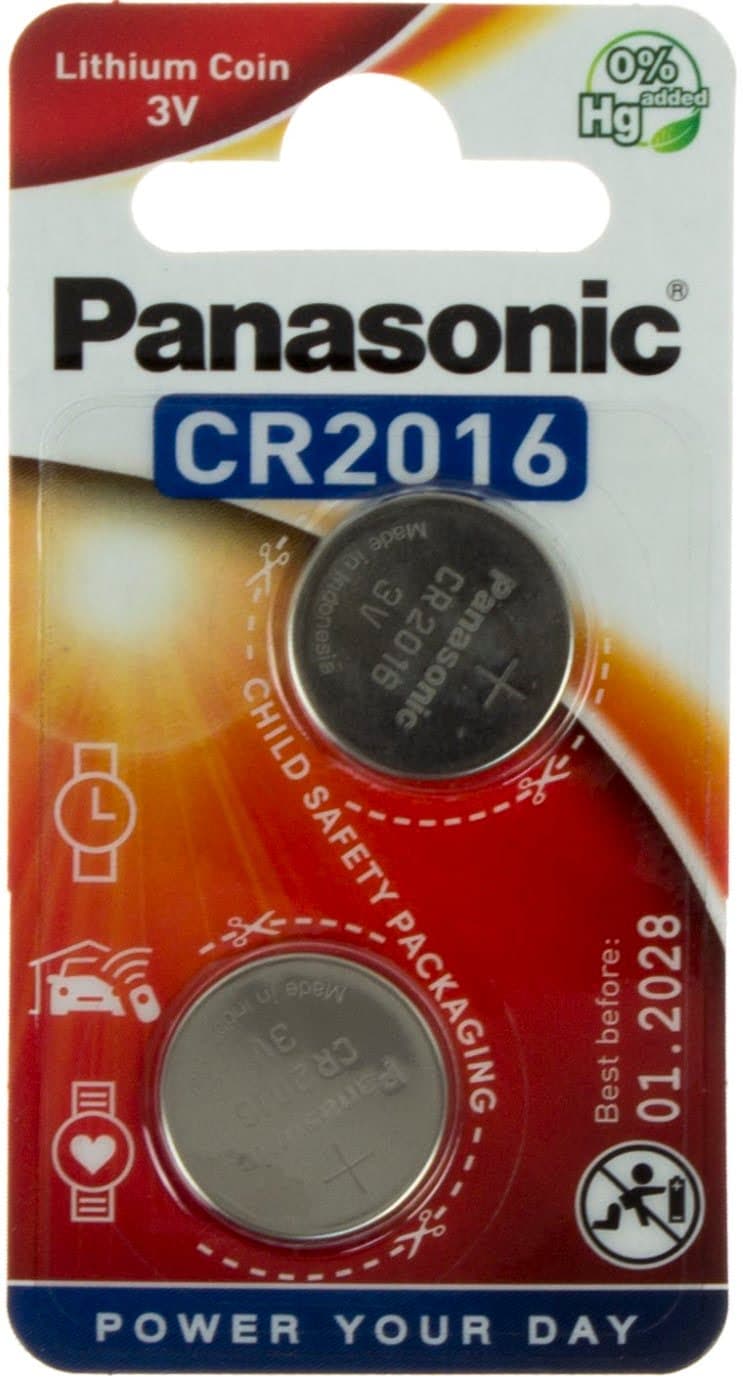 Батарейка Panasonic CR2016/2bl 3V lithium