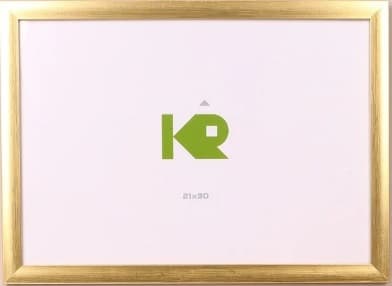 Фоторамка DL 21х30 золото (17) DL-75