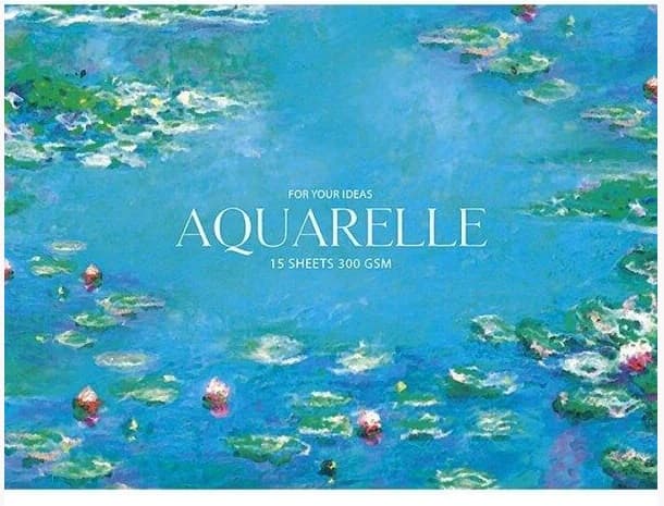 Блок для акварелі A5+ 15 аркушів Aquarelle Muse (88) PB-GB-015-054
