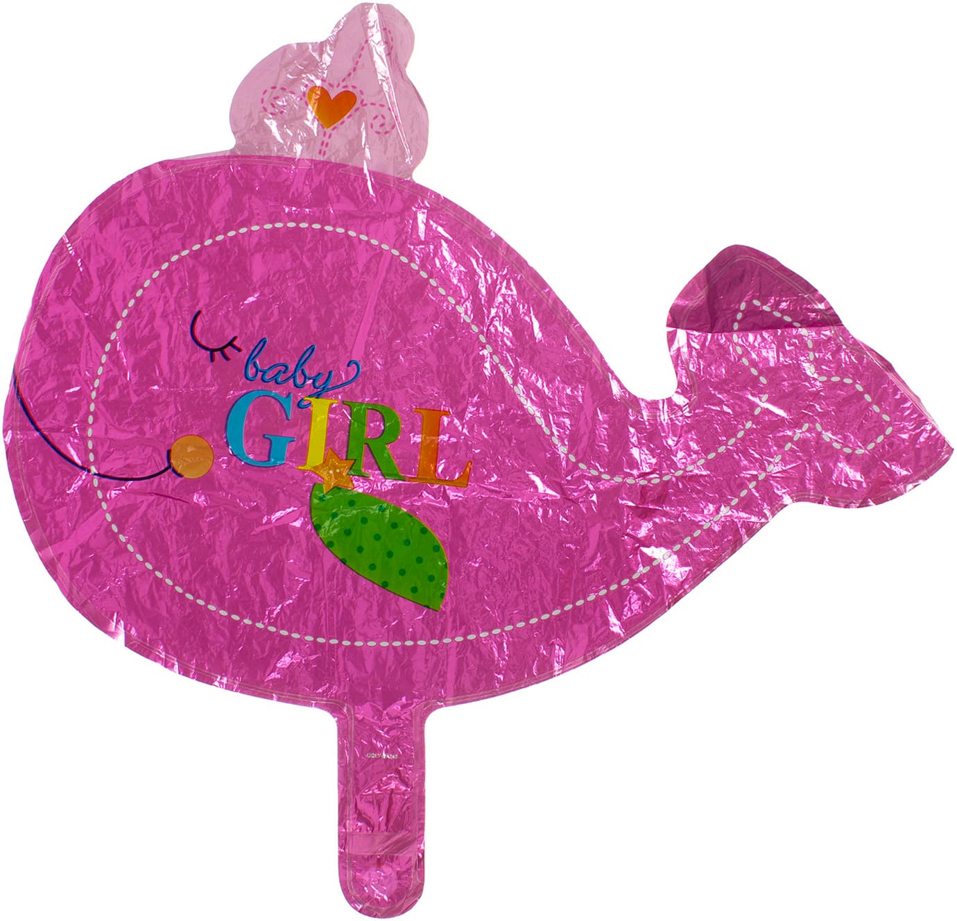 Шарик воздушный фигура пленка маленький Baby girl 0243