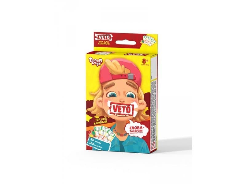 Гра Veto міні DankoToys (32) VETO-02-01U 