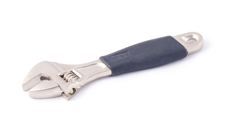Ключ разводной Master Tool 150 мм с резиновой ручкой №76-0121