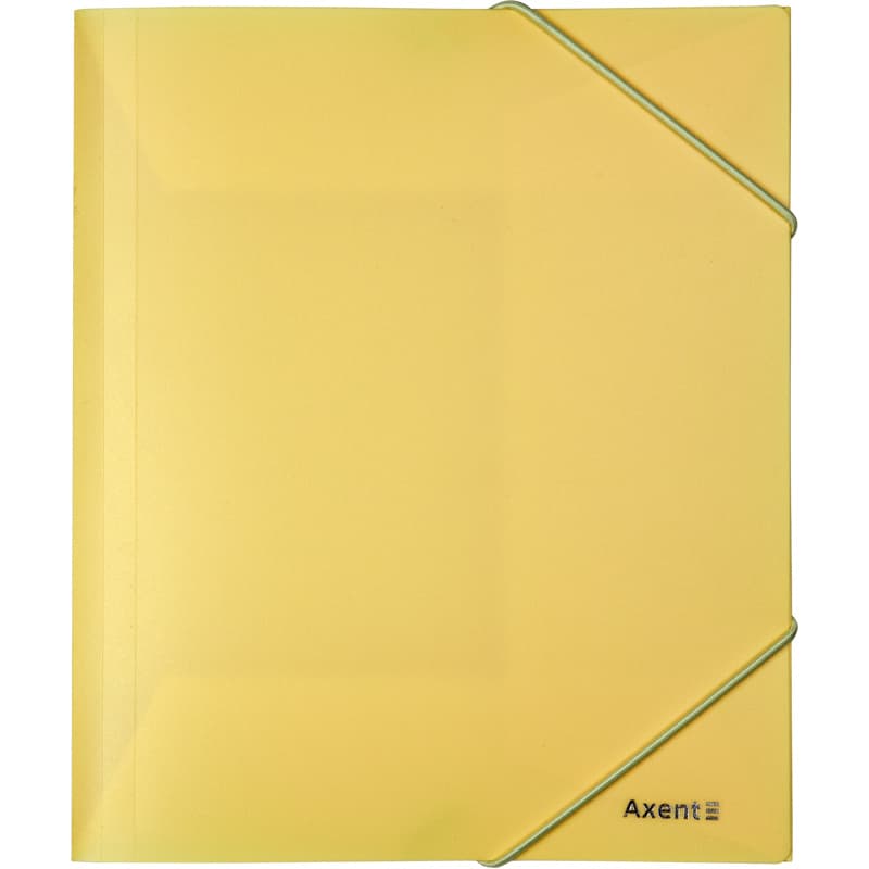 Папка "Axent" №1514-26 Pastelini А5 на рез.,жовта(1)(100)