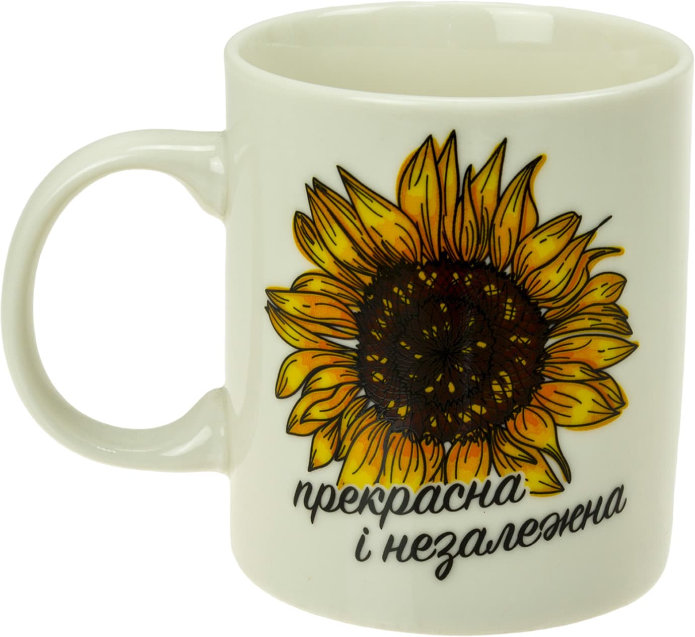  Чашка керамическая 320 мл N Bone Подсолнечник Галерея (12) (48) №75001280