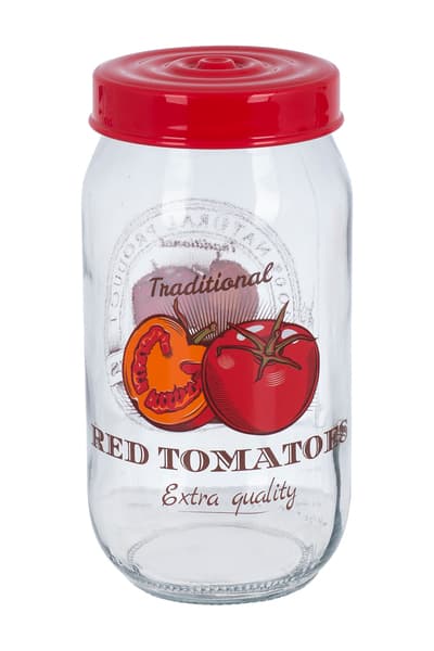 Банка стекло "Herevin Tomato" 1л №171541-057/7647(12)