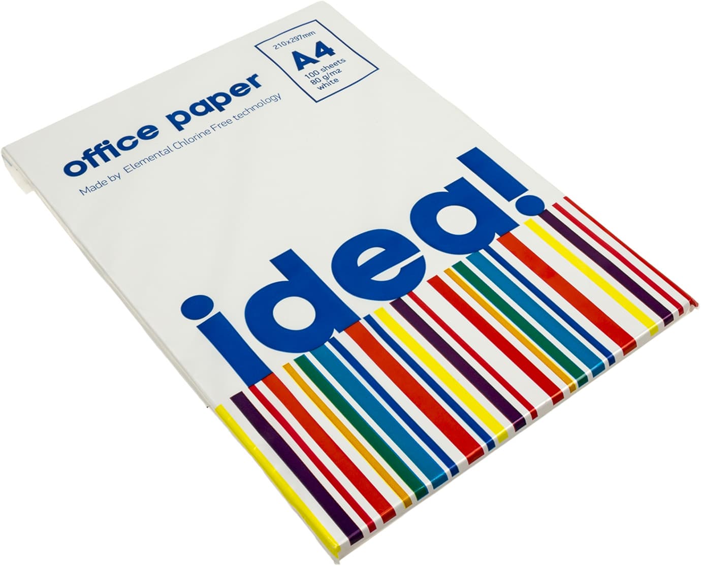 Папір офісний A4 Idea 80г/м2 C 100 аркушів (25)  