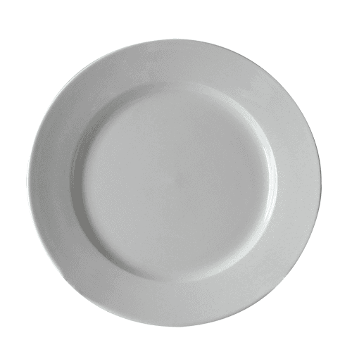 Тарелка десертная керам. белая 8" 20см №30001-008/S&T/(60)