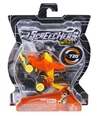 Машина-трансформер "Screechers Wild! S 4 LO - Хелфаєр Тайгер" №EU685002/КіддіСвіт/