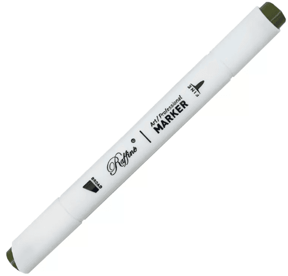 Маркер-скетч двостор. "Marco" Sea pine №7800-6CB/G965(6)