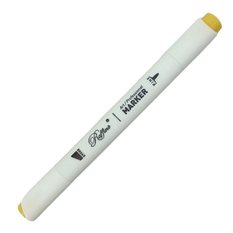 Маркер-скетч двостор. "Marco" Melon yellow №7800-6CB/Y315(6)