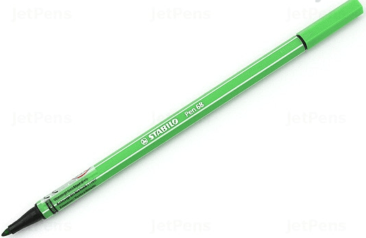 Маркер-пензлик "Stabilo 68" №43 Ieaf green(10)