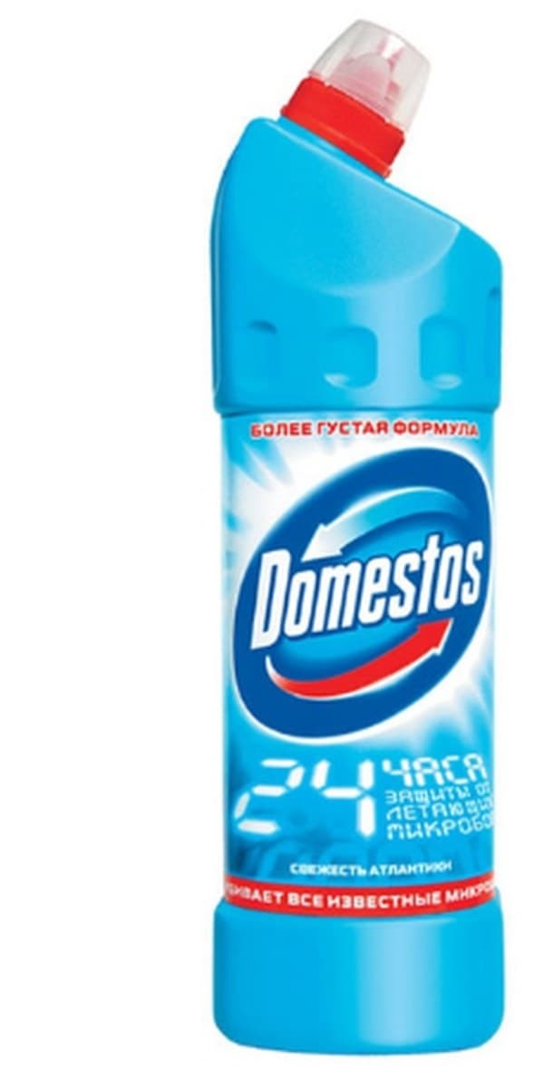 Миючий засіб для туалету 1 л Domestos Атлантична Свіжість (12)