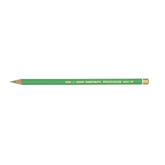 Олівець кольоровий Koh-i-noor Polycolor зеленого яблука художній /-зелений ясно (12) 3800 / 62