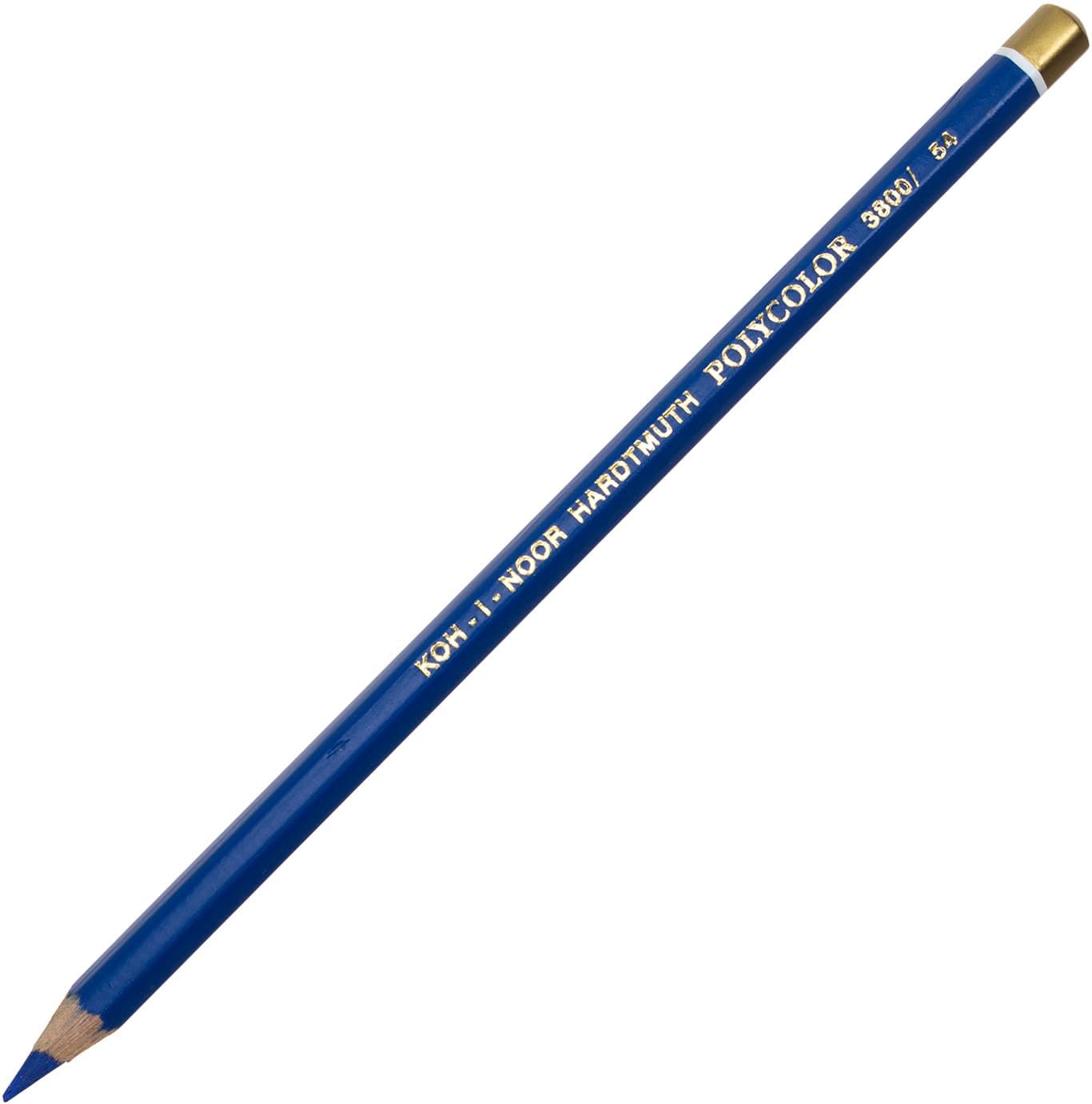 Олівець кольоровий Koh-i-noor Polycolor художній cobalt blue dark/кобальт темно-синій (12) 3800/54
