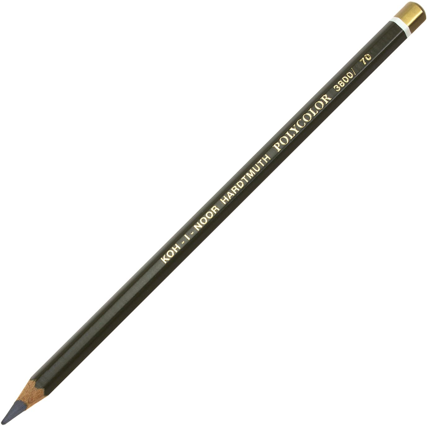 Олівець кольоровий Koh-i-noor Polycolor художній grey / темно-сірий (12) 3800 / 70