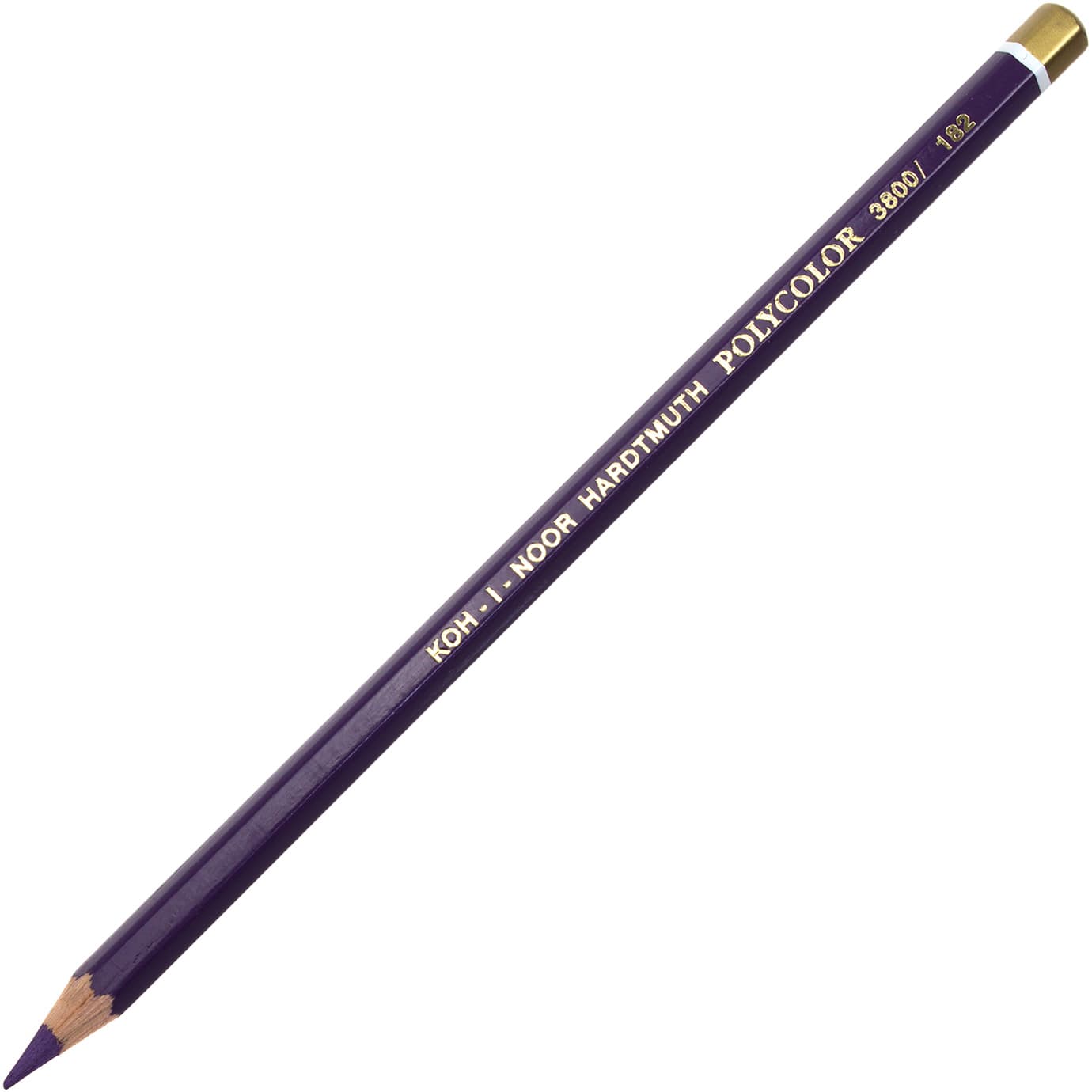 Олівець кольоровий Koh-i-noor Polycolor художній dark violet 2/темно-фіолетовий (12) 3800/182