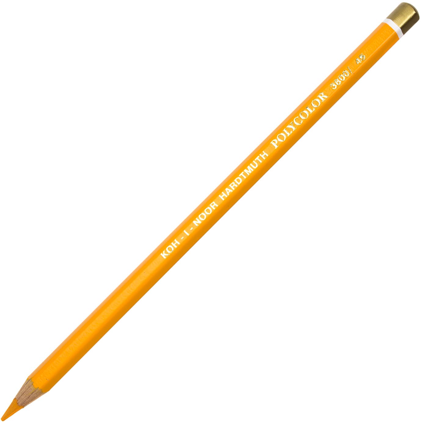 Олівець кольоровий Koh-i-noor Polycolor художній light orange/світло-помаранчевий (12) 3800/45