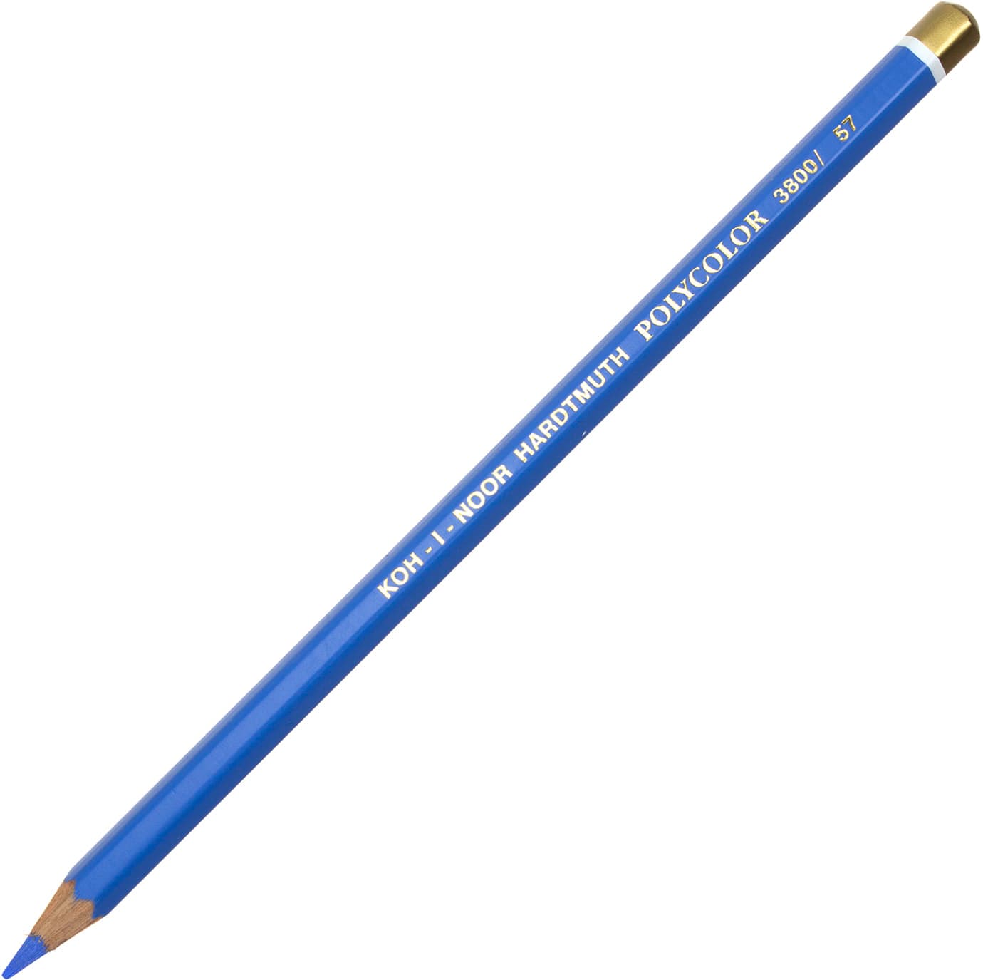 Олівець кольоровий Koh-i-noor Polycolor художній mountain blue / лазурит (12) 3800 / 57