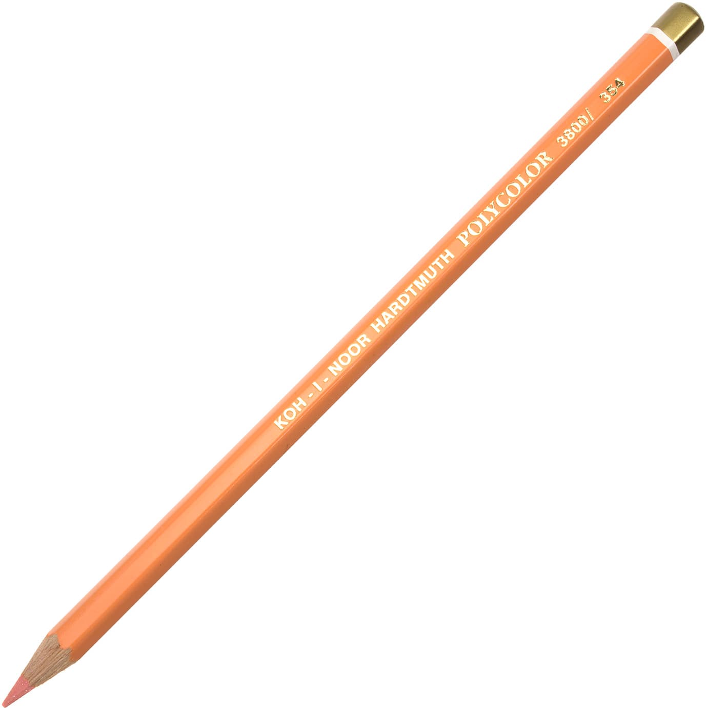 Олівець кольоровий Koh-i-noor Polycolor художній pink orange/рожево-помаранчевий (12) 3800/354