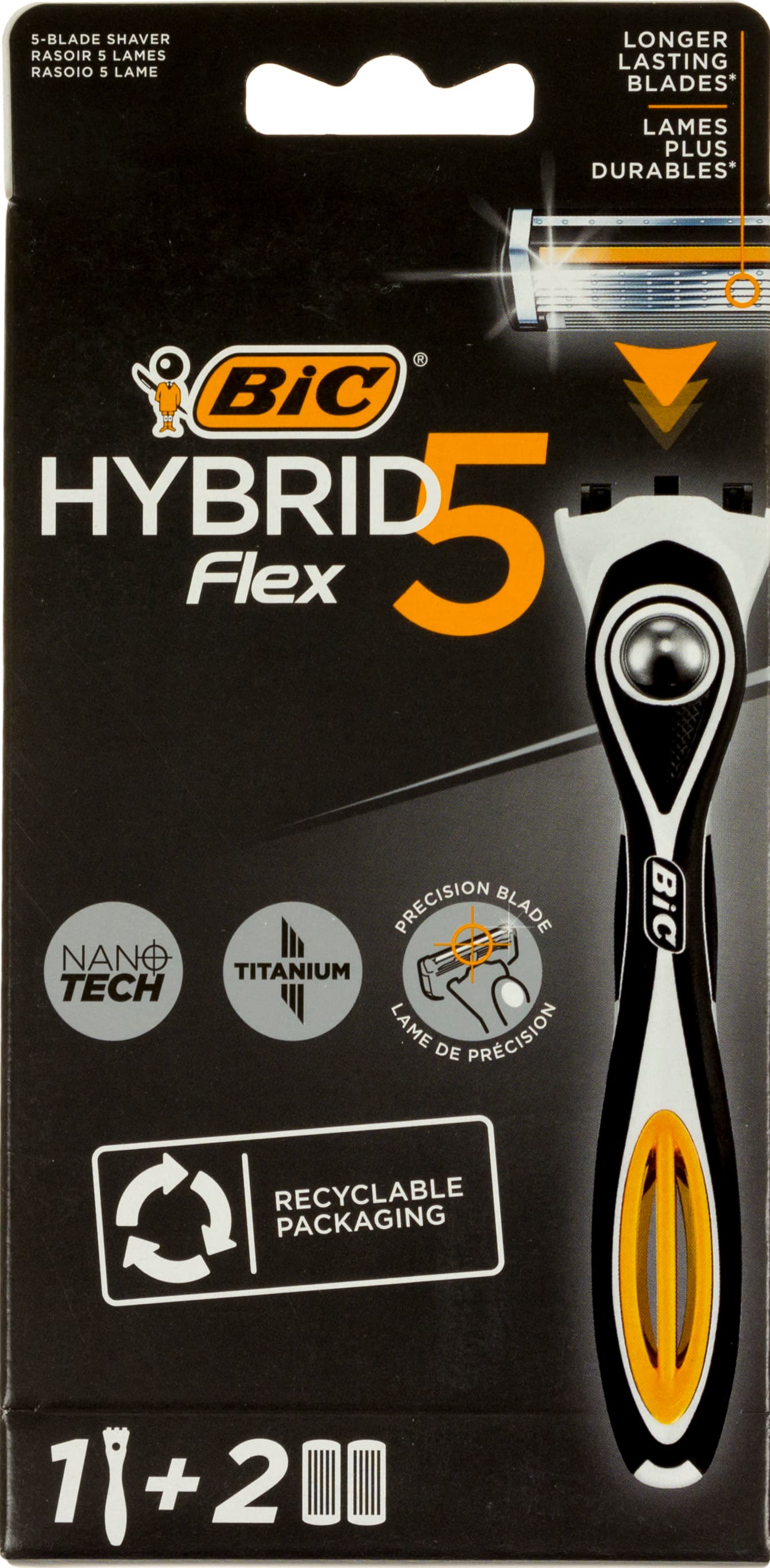 Станок Biс Flex3 Гибрид 2 картриджа на блистере №4922