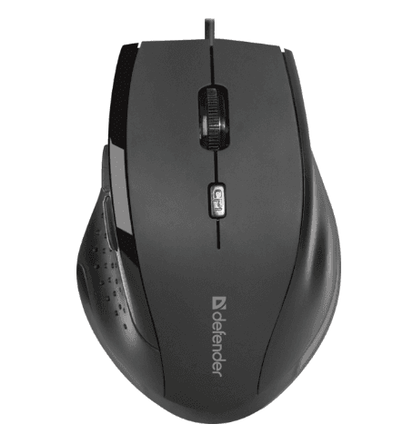 Мишка Defender Accura MM-362 6 кнопок USB black №52362