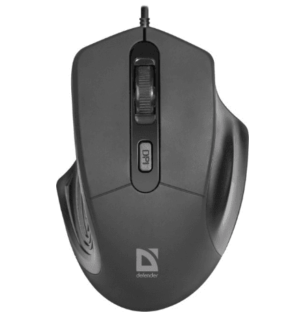 Мишка Defender Datum MB-347 USB black №52347