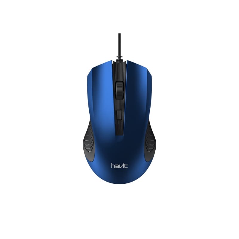 Мишка Havit HV-MS752 USB black/blue