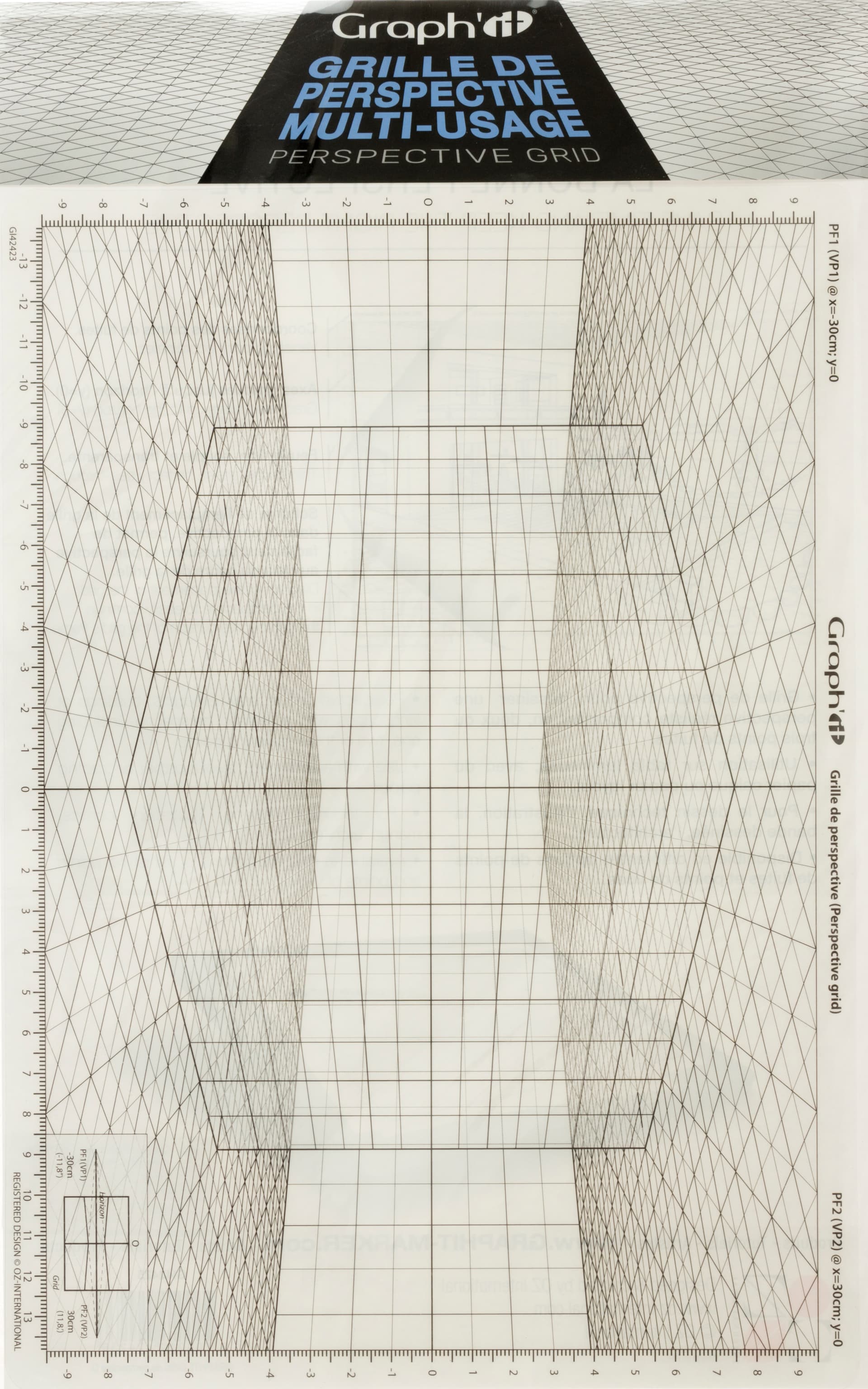 Сетка перспектива A4 Graph'it D для зарисовок, 26*30,5см №GI42423