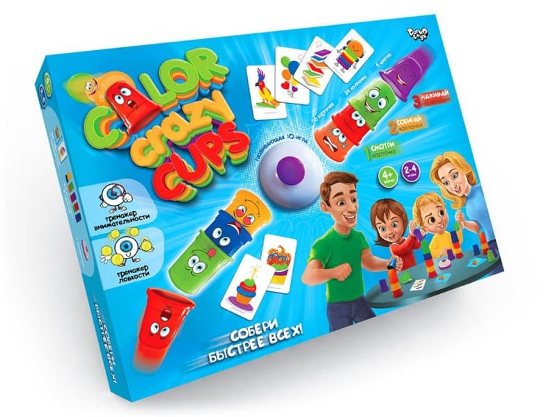 Игра Color Crazy Cups DankoToys (10) CCC-01-01U