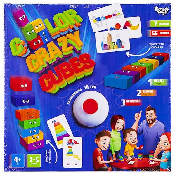 Игра Color Crazy Cubes DankoToys (10) CCC-02-01U