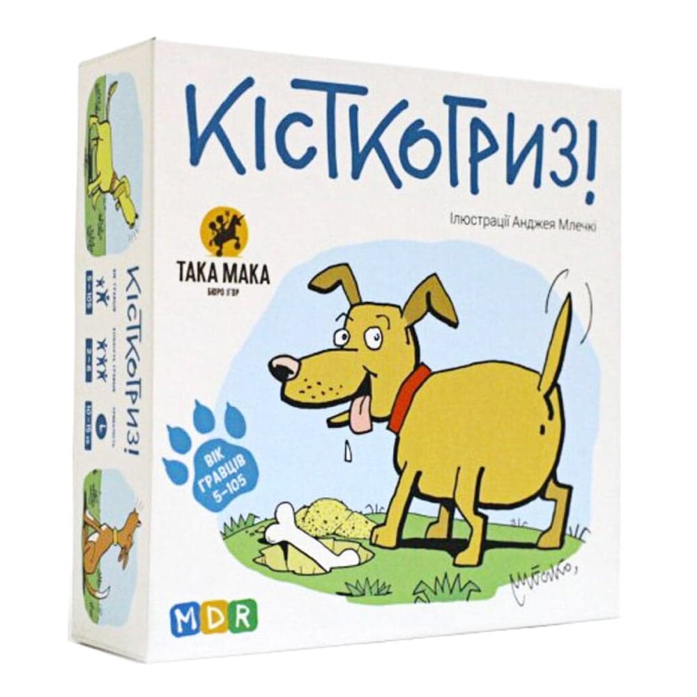  Игра Косткогрыз 59 карточек Така Мака (12) №110001-UA
