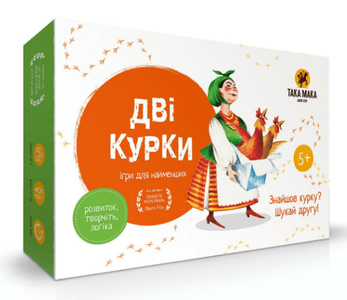 Игра Две курицы 90 карточек Така Мака (5) №50001-UA