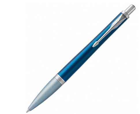 Ручка шарик. "Parker Urban Premium" Dark Blue №32832 хром