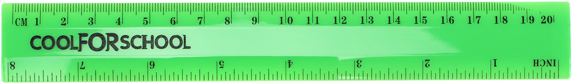 Линейка пластиковая 20 см CoolForSchool Neon (50) CF81338