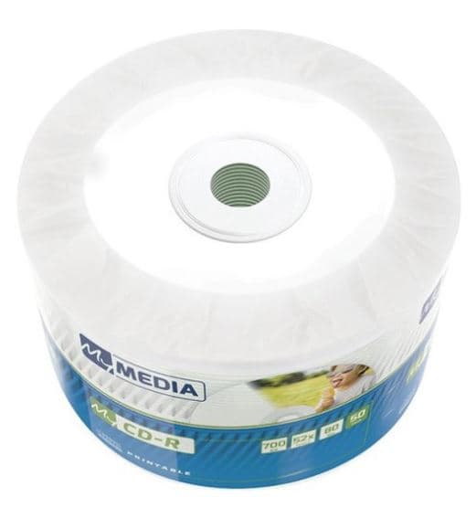 CD-R MyMedia 52x700 mb bulk (50) (300) printable 2065