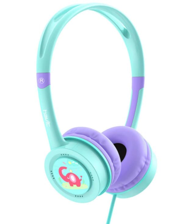 Навушники Havit HV-H210d green/violet