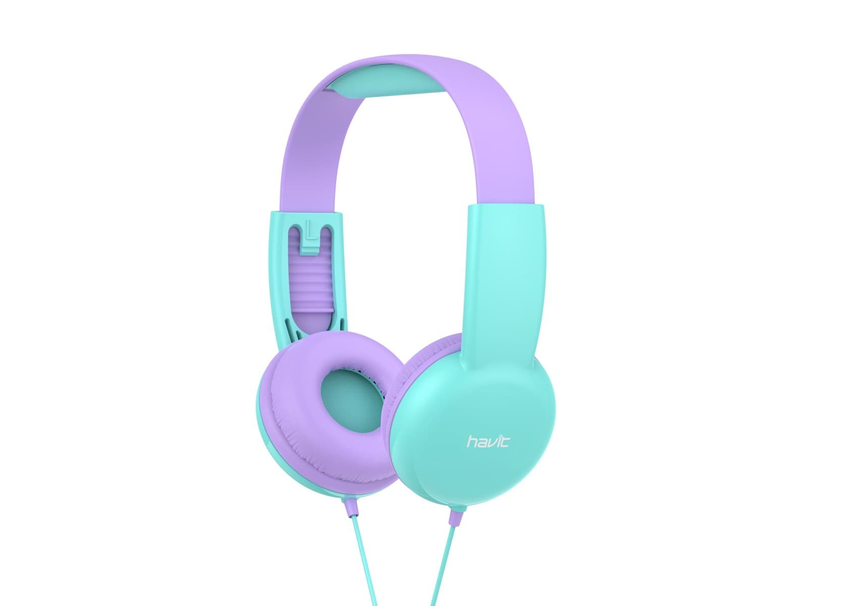 Навушники Havit HV-H211d green/violet