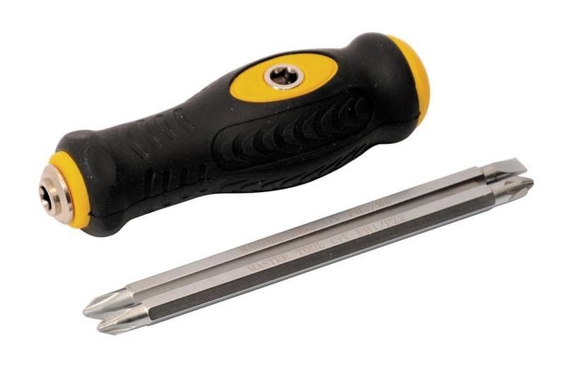 Отвертка Master Tool с Т-ручкой PH1-PZ2 / PH2-SL6 №40-0140