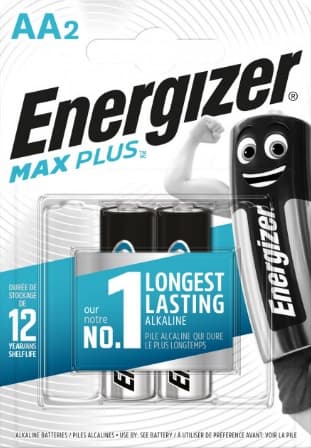 Батарейки Energizer MaxPlus LR-06 / блистер 2 шт (12)