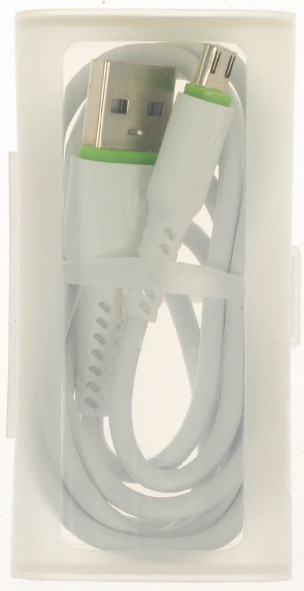  Кабель USB > micro USB Budi 2.4 A 1м в тубусе №158 M Breidon 