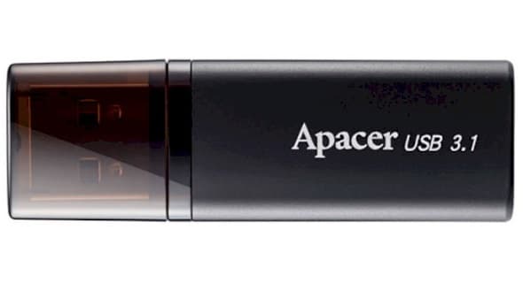 Флеш-пам`ять 32GB Apacer AH25B USB3.1 black №7096  