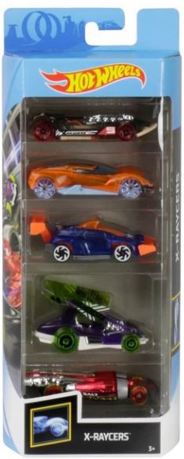 Набір автомобілів 5шт №1806/ Hot Wheels/(12)