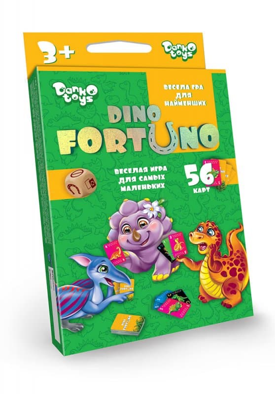 Игра Dino Fortuno развивающая DankoToys (32) UF-05-01