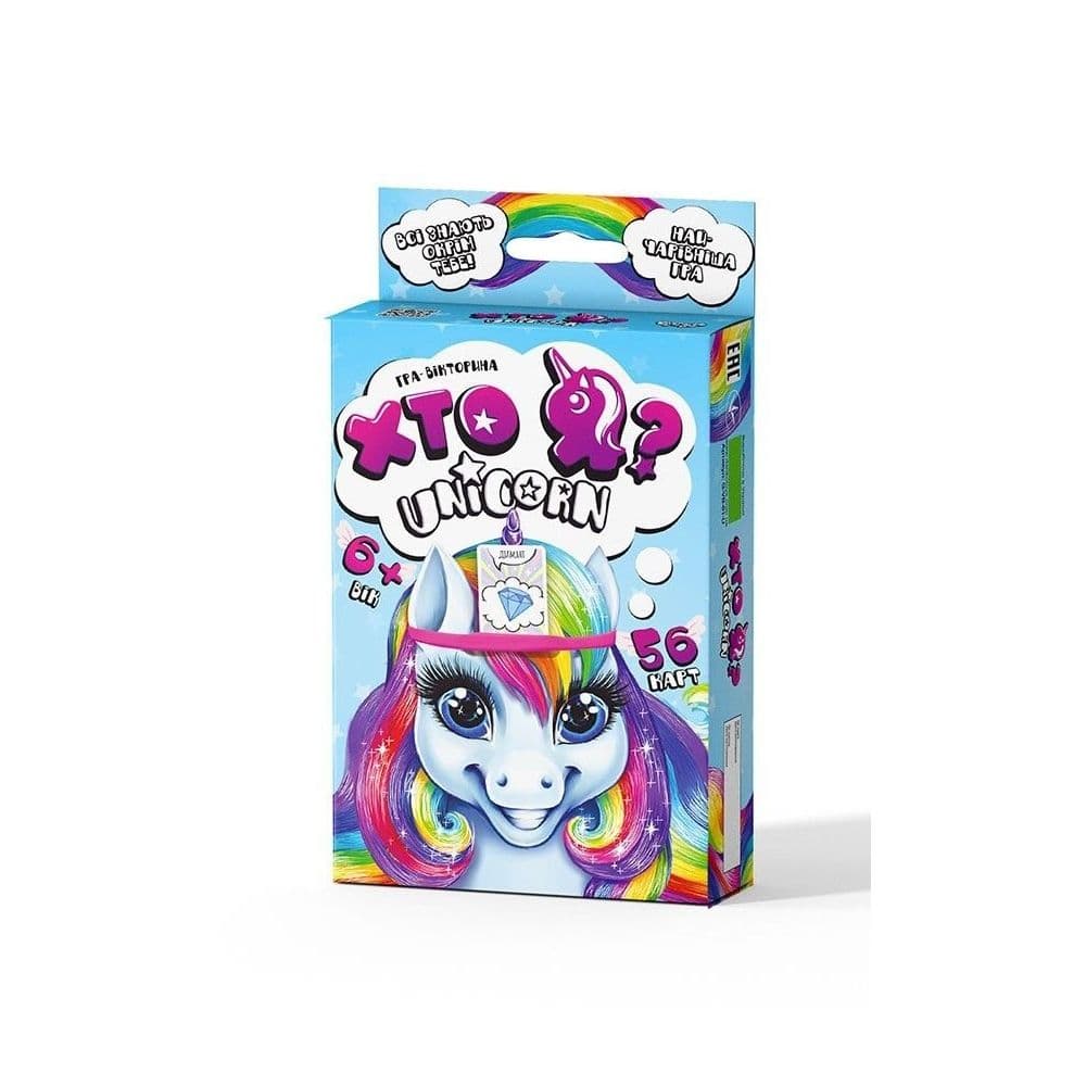 Игра Викторина. Кто я? Unicorn DankoToys (32) № HIM-05-01U