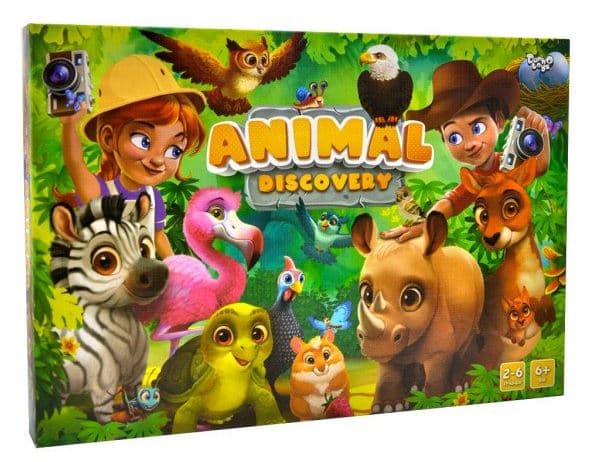 Гра Animal Discovery DankoToys (10) №G-AD-01-01U   